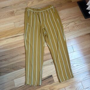 H&M striped ankle pant